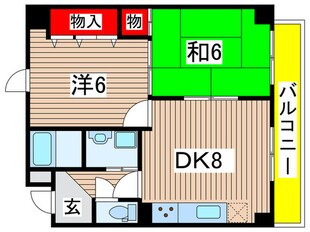 ゼハールト橘の物件間取画像